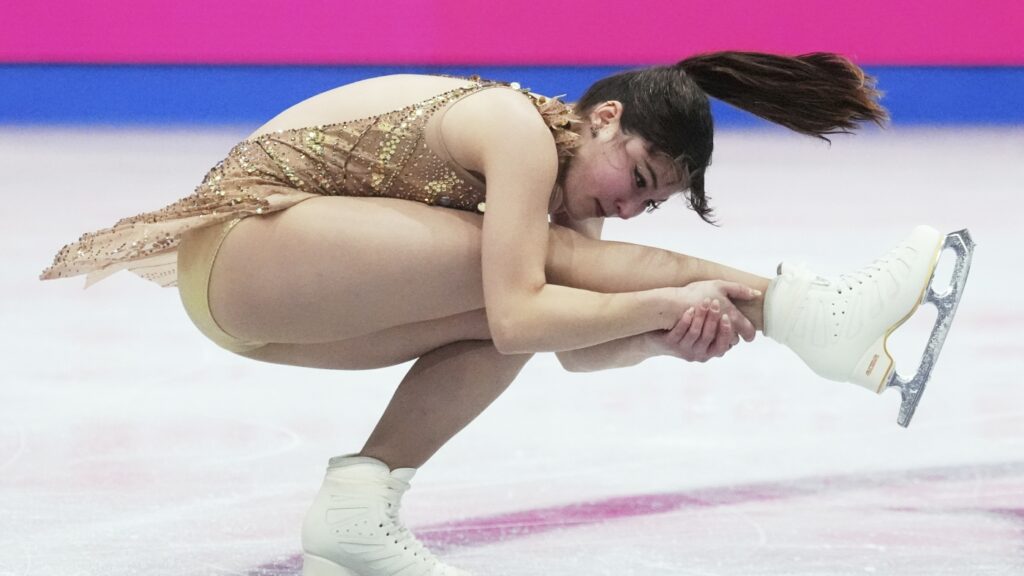 Alysa Liu ends long U.S. drought at women's figure skating world championships : NPR