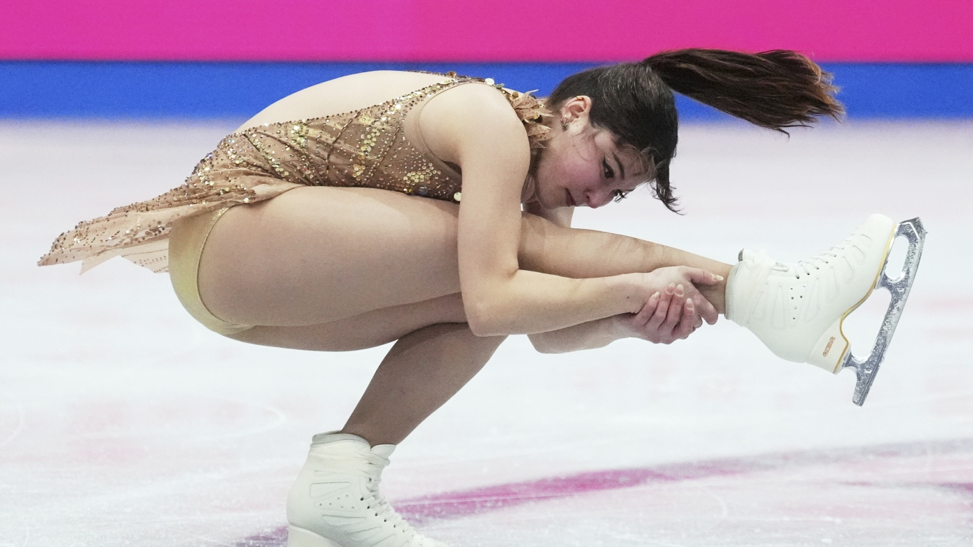 Alysa Liu ends long U.S. drought at women's figure skating world championships : NPR