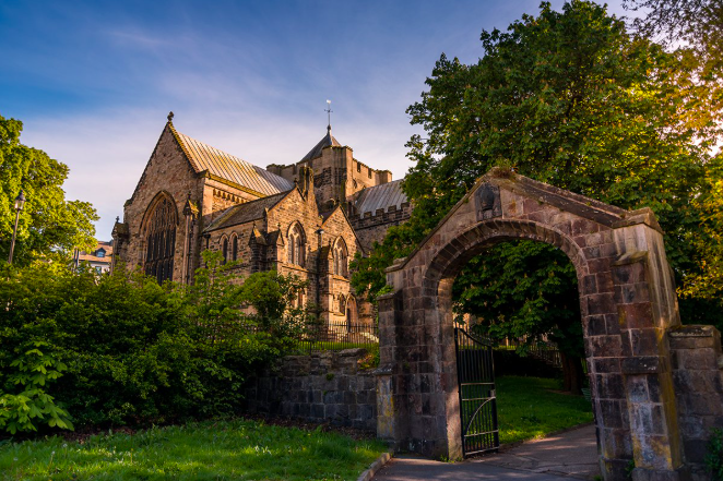 Bangor celebrates 1,500 years by honouring cathedral