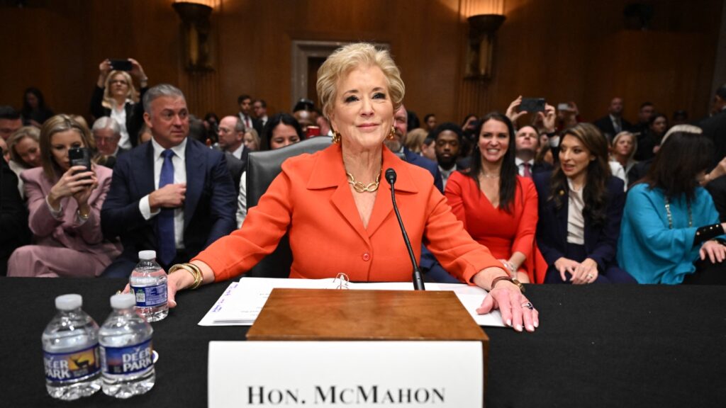 Linda McMahon has been confirmed as U.S. Secretary of Education : NPR