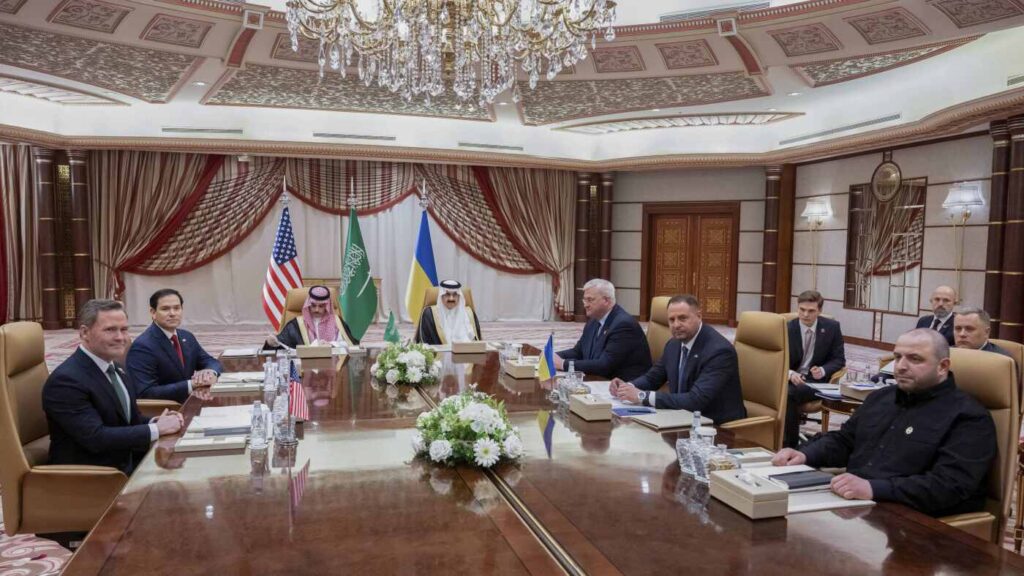 Ukraine wants 'constructive, friendly' talks with the U.S. as they meet in Saudi Arabia : NPR