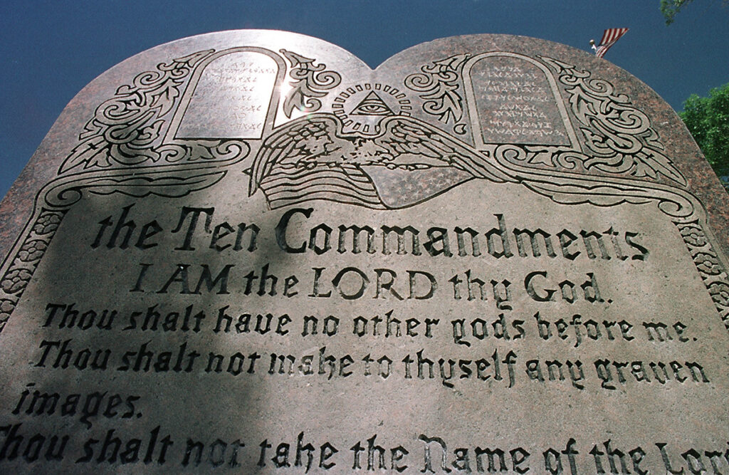Arkansas now requires Ten Commandments displays at public schools