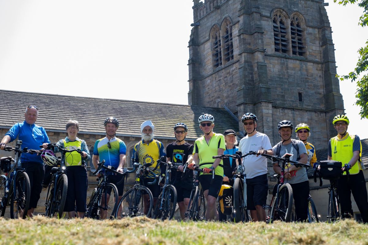 Bradford Cathedral to host launch of 2025 Cathedrals Cycle Relay in UK City of Culture Year