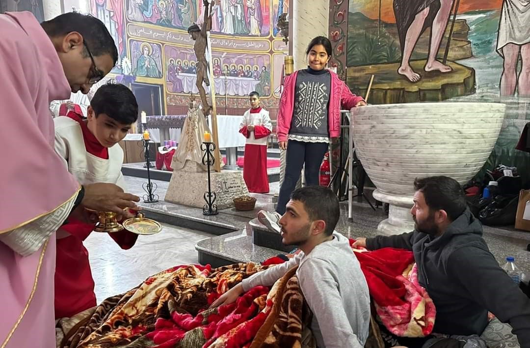 Half of Gaza's Christians hiding in one church