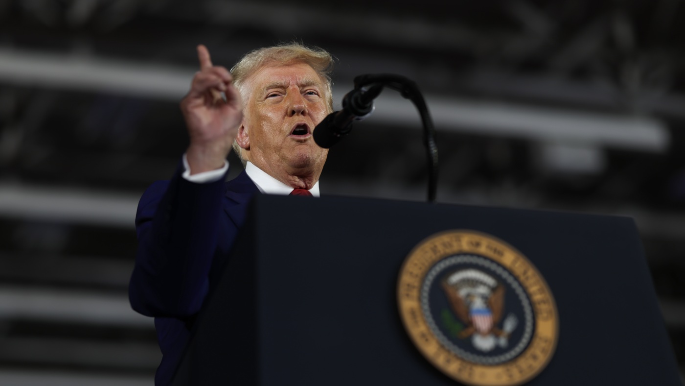 Trump's Michigan rally; Steve Bannon; Trump's bill : NPR