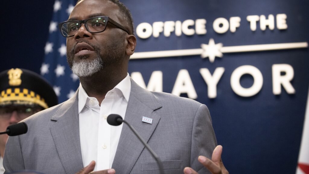 Chicago Mayor says he will tout diversity despite a DOJ probe into city hiring : NPR