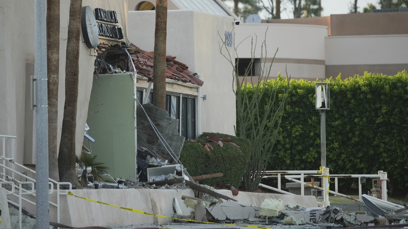Calif. fertility clinic bombing suspect likely dead, FBI says : NPR