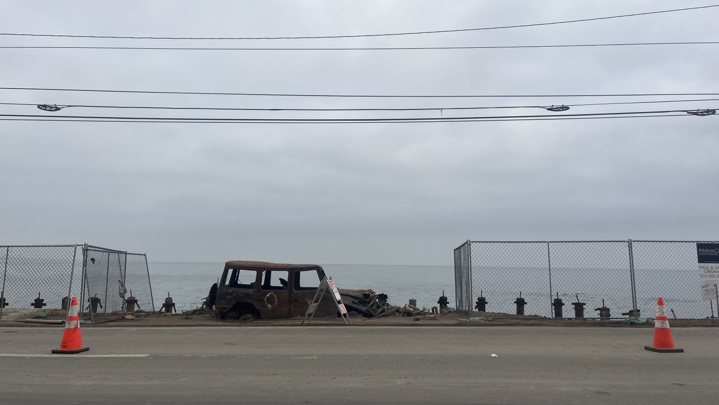 PCH reopens after fire closure, just in time for the holiday weekend : NPR