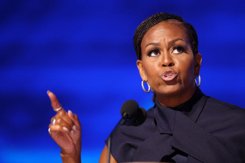 Michelle Obama says creating life is 'least of' what women can do