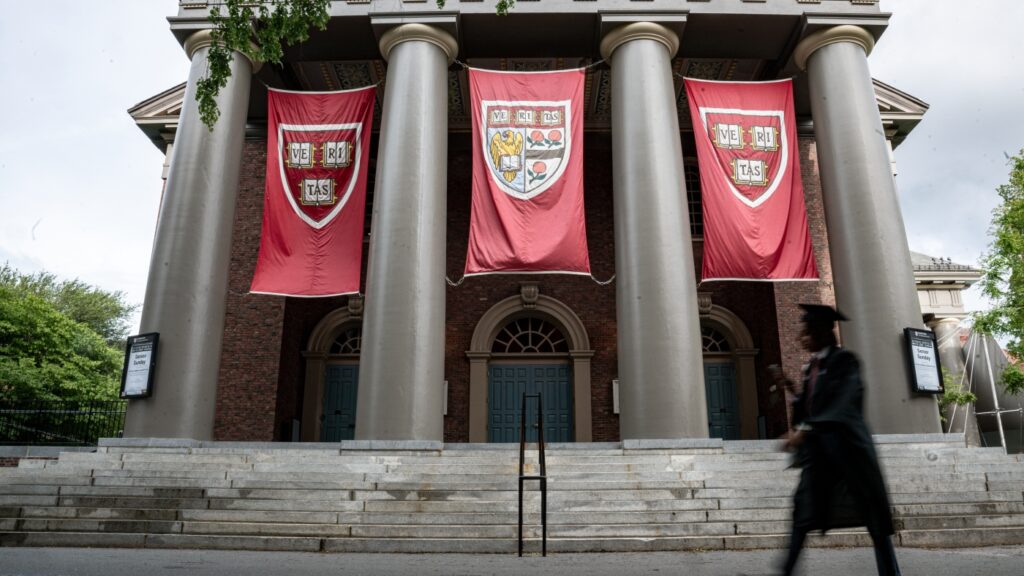 Trump administration targets remaining federal funds to Harvard : NPR
