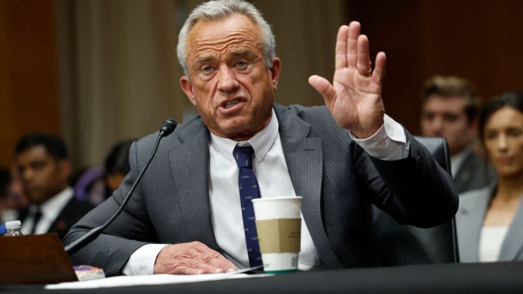 RFK Jr. defends changing COVID vaccine schedule in memo to Congress : NPR