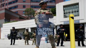 Judge issues a temporary ruling against Trump using the National Guard in LA : NPR