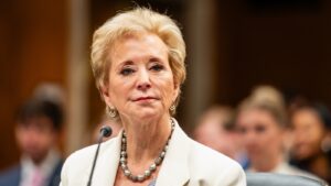 US Education Secretary questioned on student loans, mental health : NPR