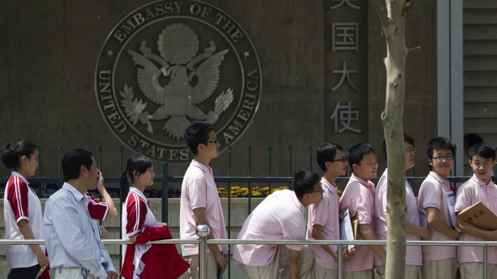 U.S. resumes visas for foreign students, demands access to social media accounts : NPR