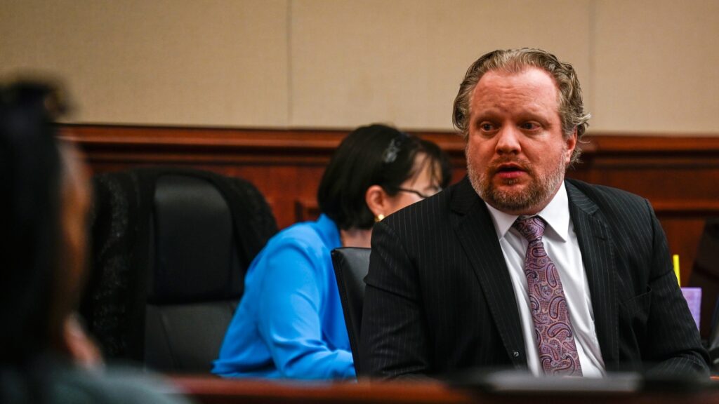 James Craig on trial for allegedly poisoning wife's protein shakes : NPR
