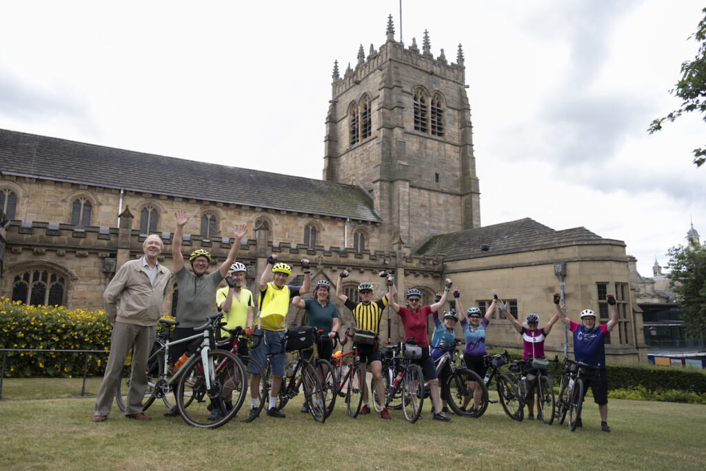 Cathedrals Cycle Relay concludes in Bradford after 2,000 miles
