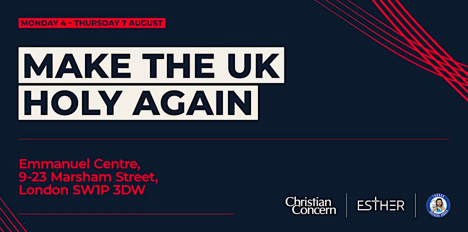 London prayer event aims to 'Make the UK Holy Again'