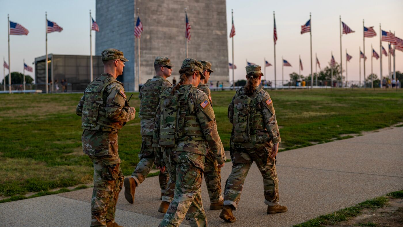 National Guard in DC May Soon Be Armed Amid Trump The Moral Compass News National Guard 'may be armed' in Washington, D.C. : NPR