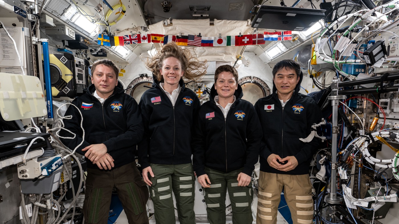 NASA's Crew-10 splashes down with 4 people after ISS mission : NPR
