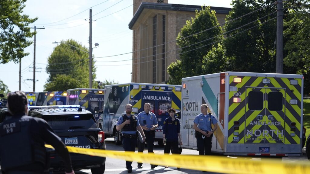 2 children dead, 17 people injured in Minneapolis shooting : NPR