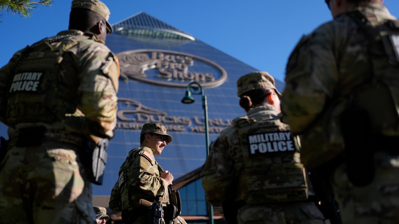 National Guard Joins Crime Task Force in Memphis Amid Federal The Moral Compass News National Guard troops begin patrols in Memphis : NPR