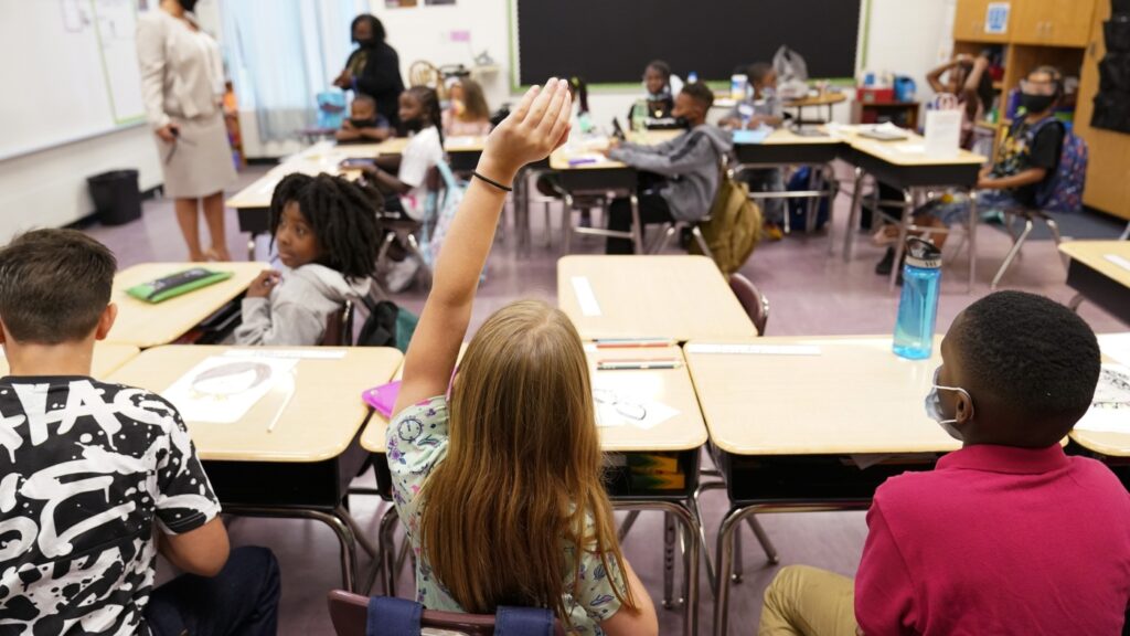 Test scores show students struggling to shake pandemic-era lows : NPR