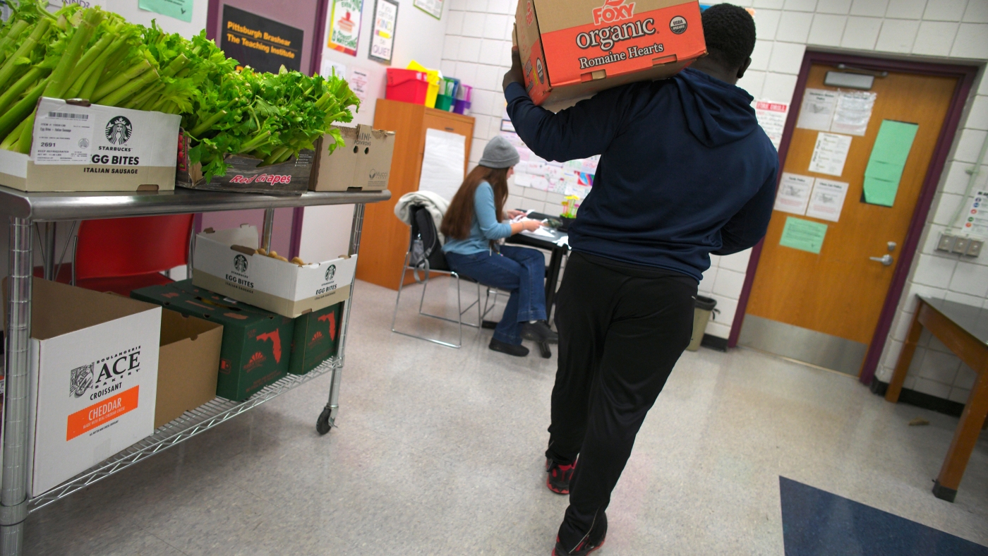 Brashear High School Pantry Supports Students Amid SNAP Uncertainty The Moral Compass News Pittsburgh school food pantry helps students weather SNAP delays : NPR