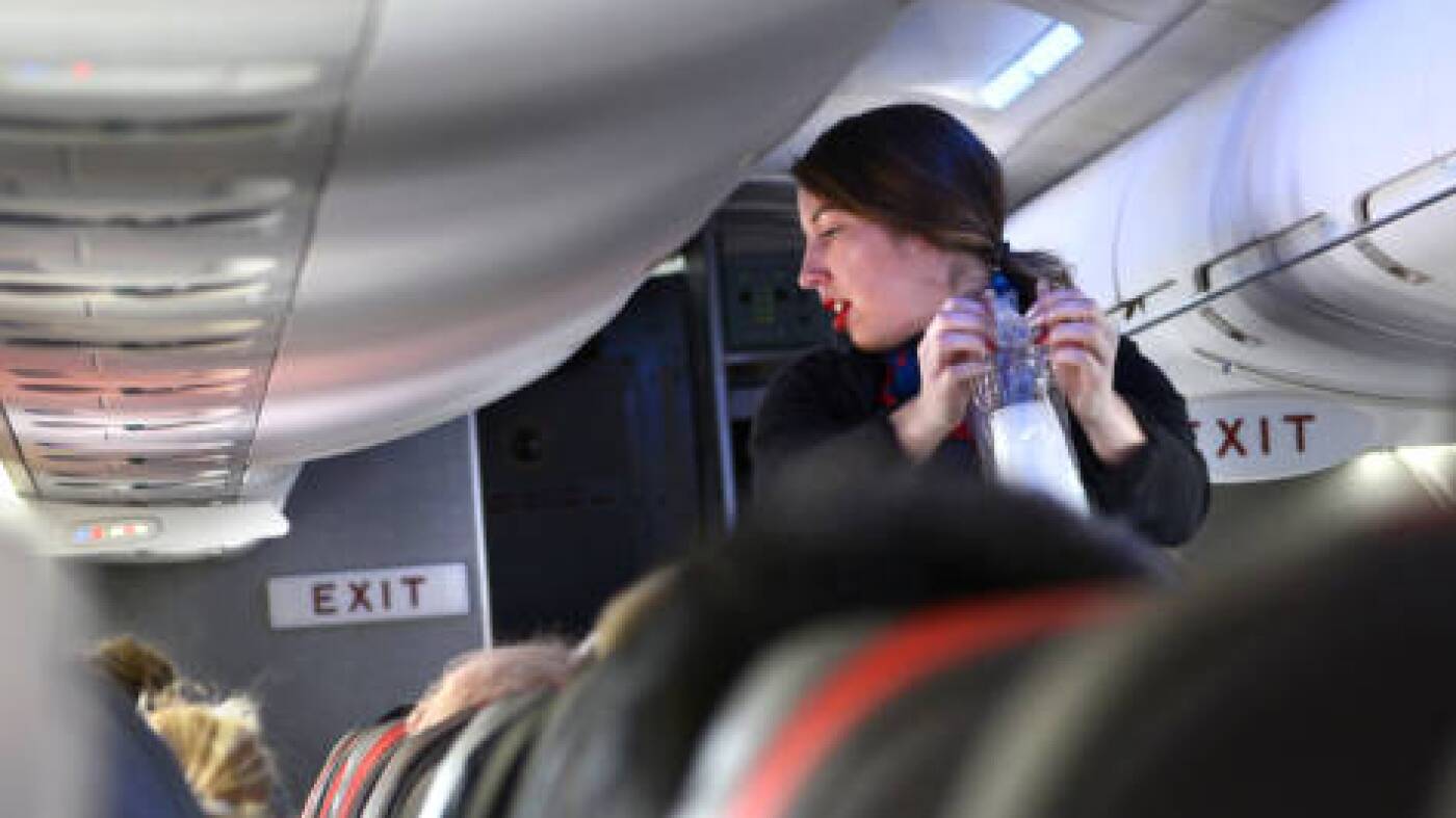 U.S. Transportation Department says it’s bringing back civility on flights : NPR