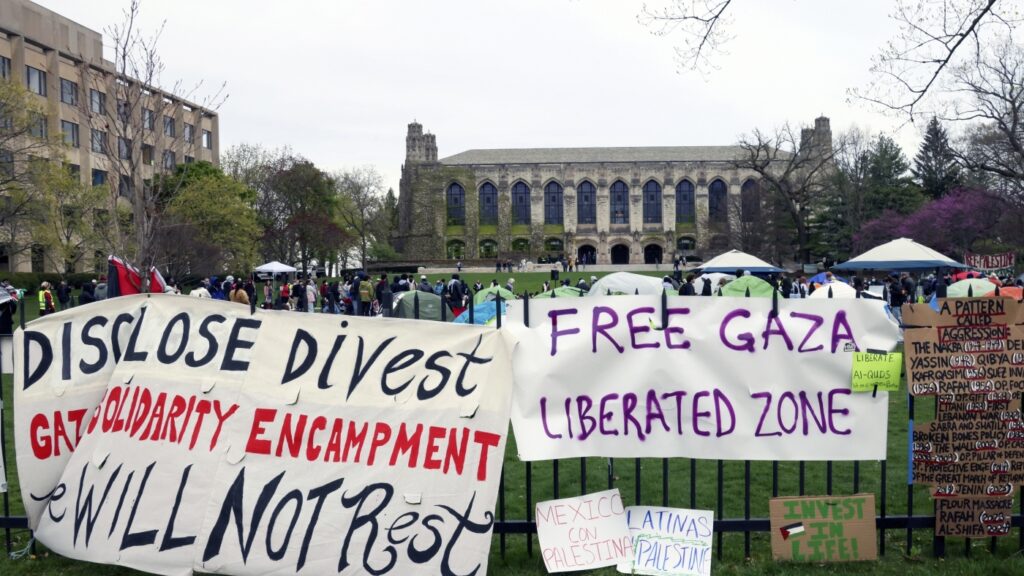 Northwestern agrees to $75M settlement with Trump administration : NPR