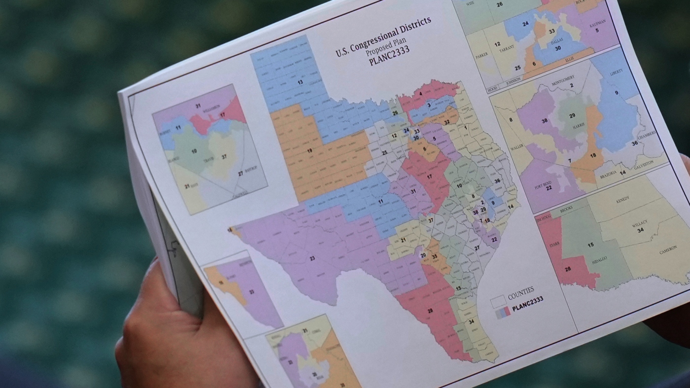 Texas appeals ruling that Trump-urged voting map is racial gerrymandering : NPR