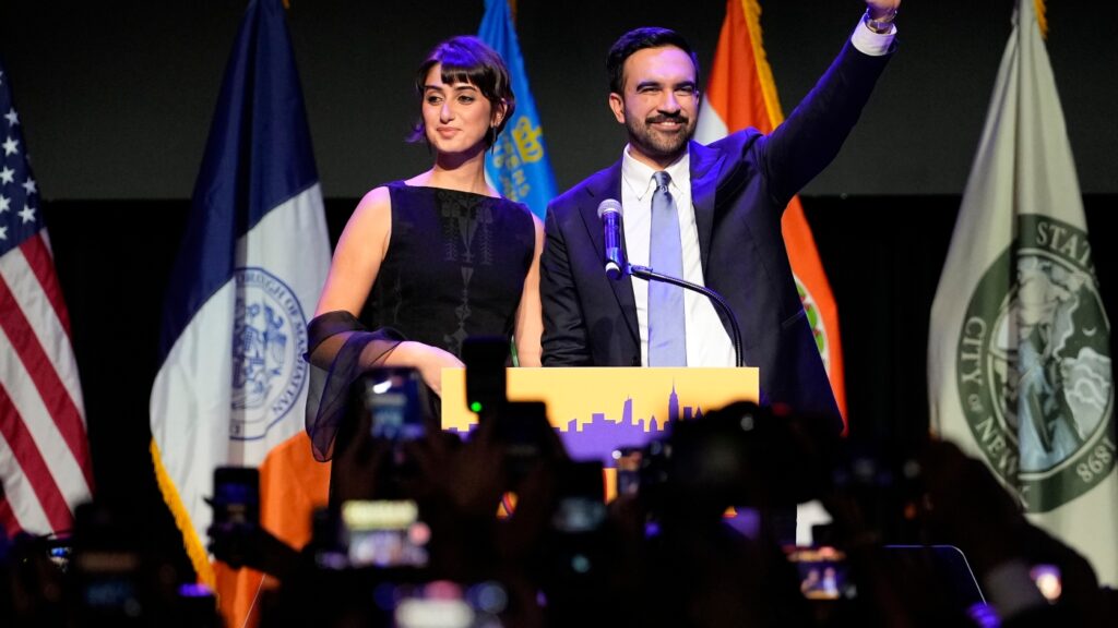 Zohran Mamdani wins NYC mayoral race : NPR