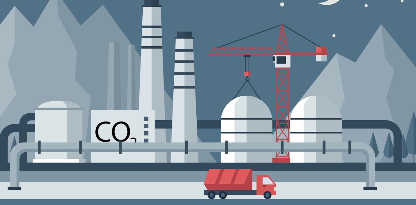 Google plans to power a new data center with fossil fuels, yet release almost no emissions – here’s how its carbon capture tech works