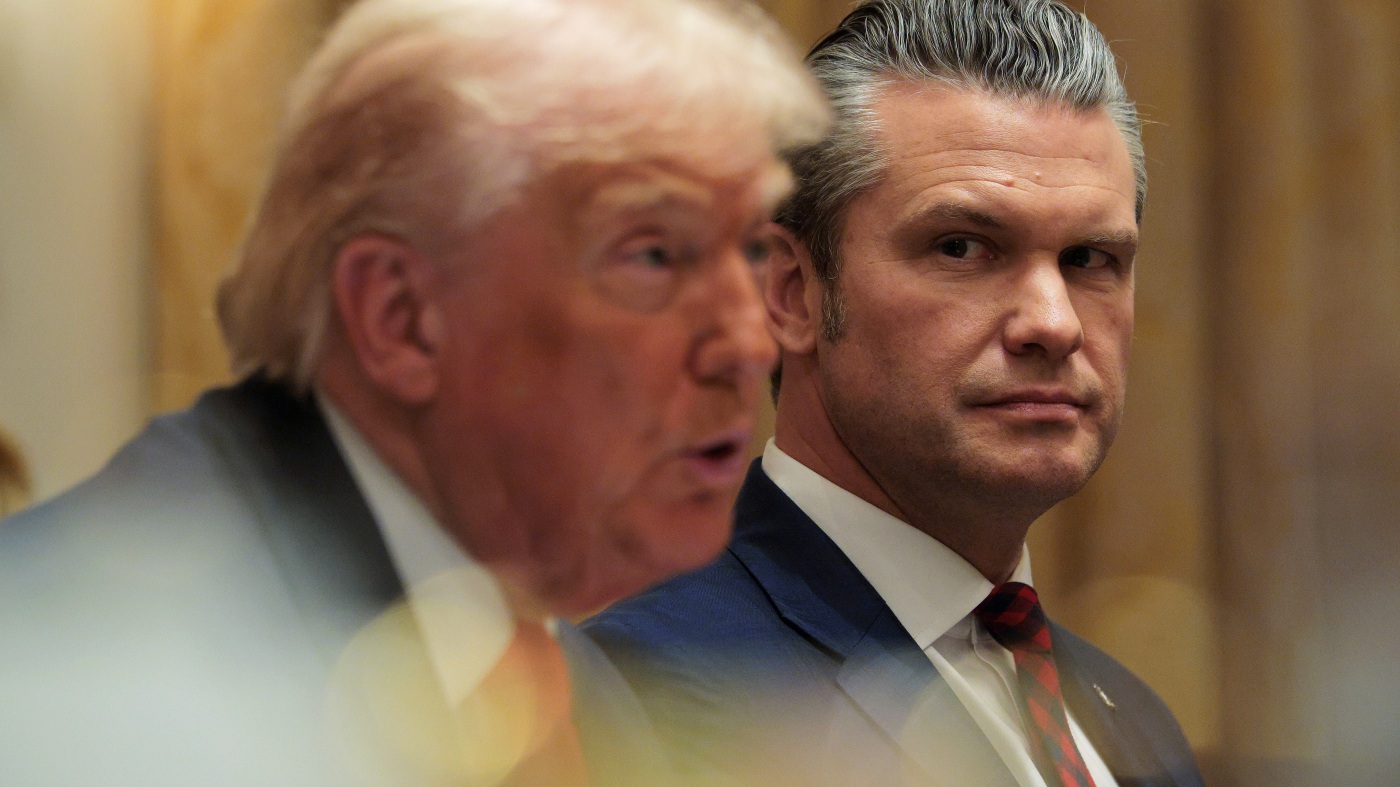 Pentagon watchdog finds Hegseth's use of Signal broke policy : NPR