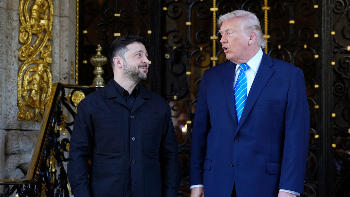Trump says Ukraine and Russia are 'closer than ever' to peace : NPR