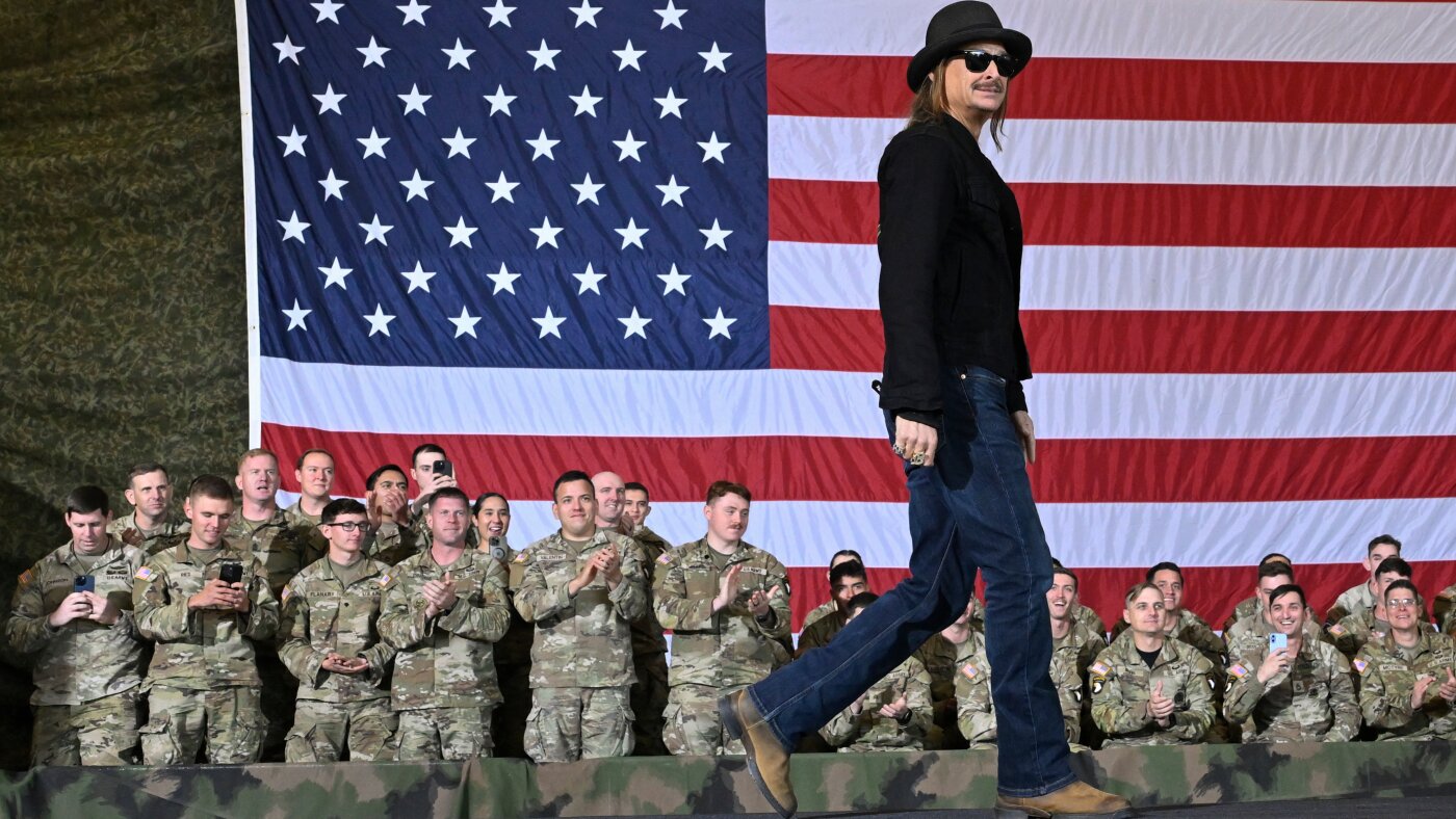 Army Reviews Helicopter Flyover Near Kid Rocks Home in Nashville The Moral Compass News Army reviewing after helicopters hovered alongside Kid Rock's swimming pool as he saluted : NPR