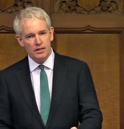 Danny Kruger says churches should have 'special privilege' to worship in national spaces