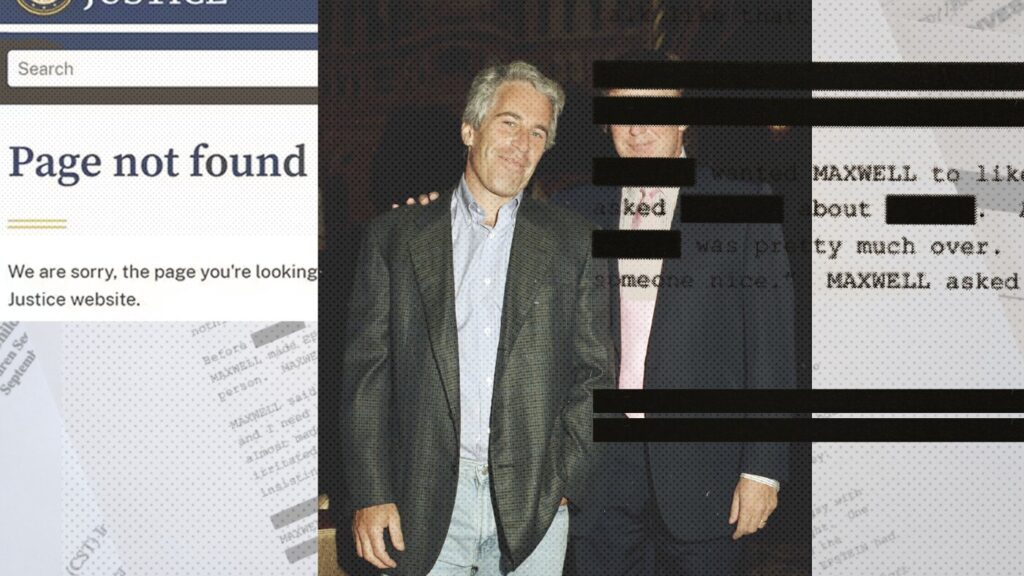 Justice Department posts more Epstein files related to accusations about Trump : NPR