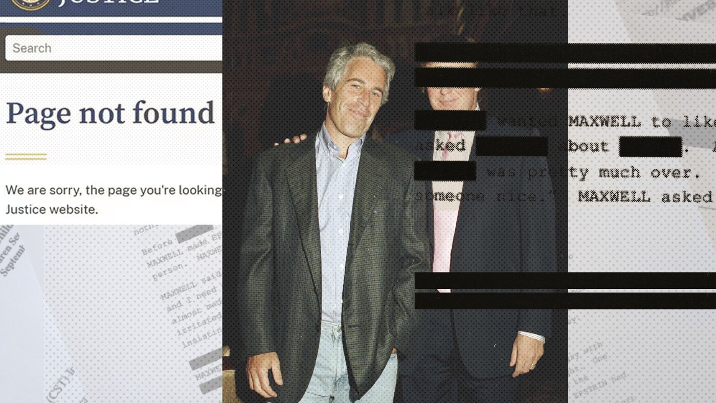 Justice Department posts more Epstein files related to accusations about Trump : NPR
