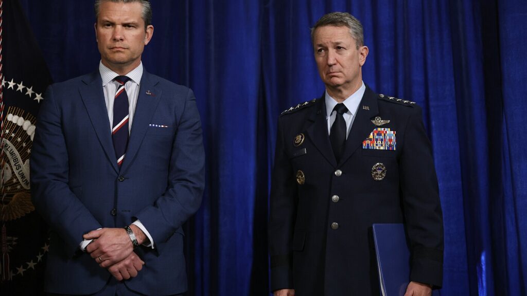 'We didn't start this war but under President Trump we’re finishing it' : NPR