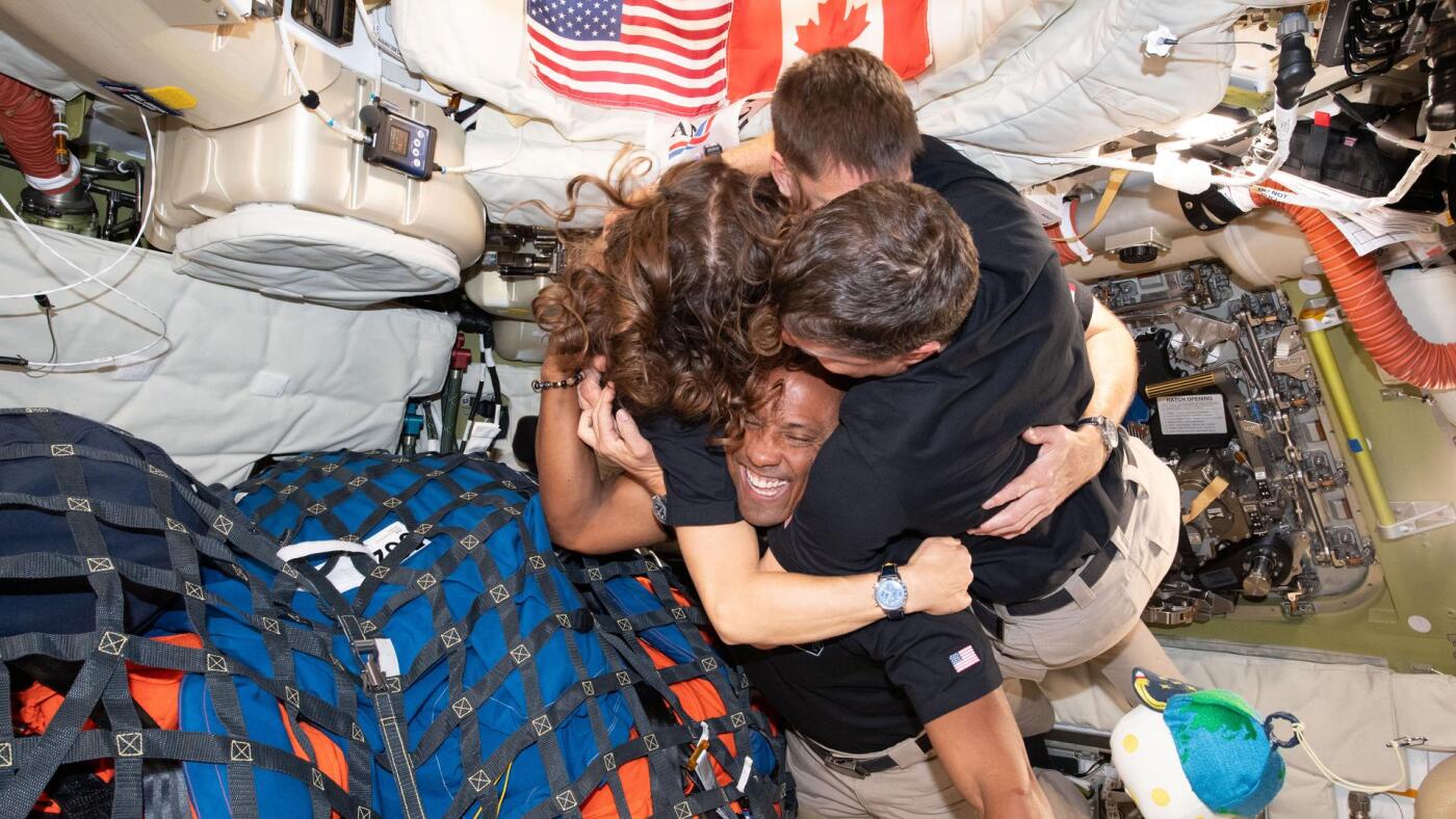 Artemis II astronauts have splashed down on Earth : NPR