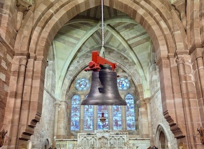 Welsh church to hear full bell ring for first time at Easter service
