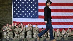Kid Rock flies in Army helicopter : NPR