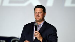 New CEO Steve O'Donnell vows to unite NASCAR and return the fun : NPR