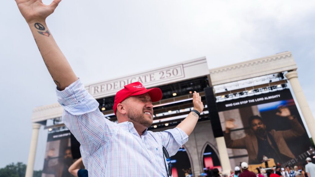 Conservative prayer event on National Mall for US 250th anniversary The Moral Compass News Trump and administration officials address Christian gathering on National Mall : NPR