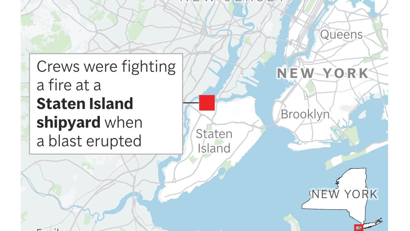 Fire and Explosions at NYC Shipyard Result in Fatality and The Moral Compass News 1 person died, 36 injured after blast at New York City shipyard, officials say : NPR