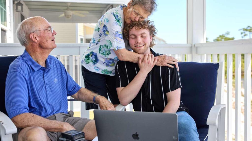 NPR’s College Podcast Challenge winner took on grandparents’ aging, dementia : NPR