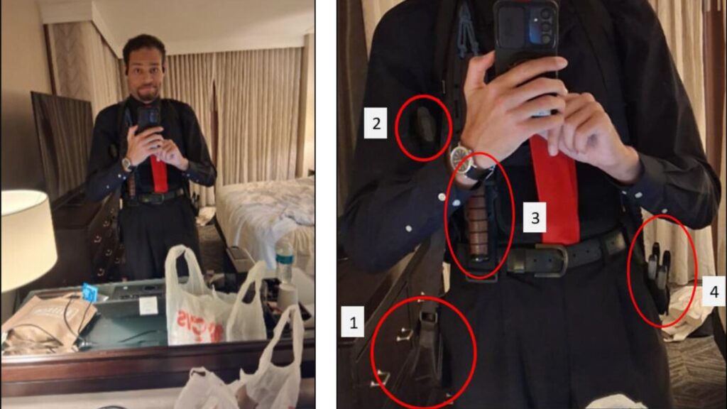 Prosecutors release video of armed man storming correspondents' dinner : NPR