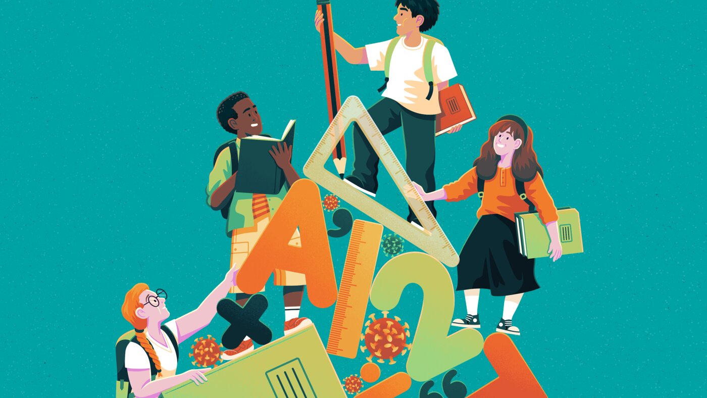 Kids’ scores on math, reading tests began sliding way before COVID : NPR