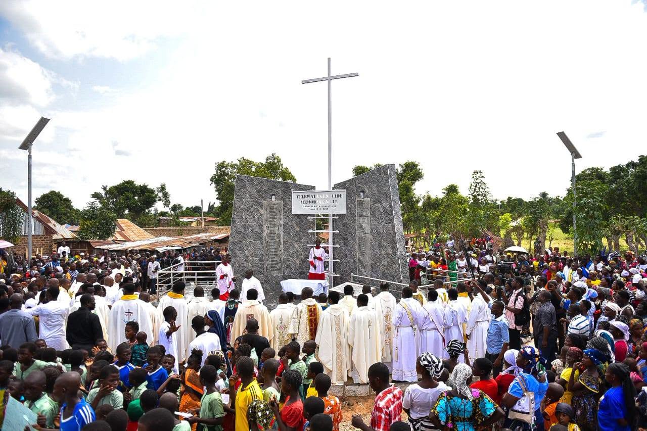 First memorial to Christians killed in Nigeria unveiled