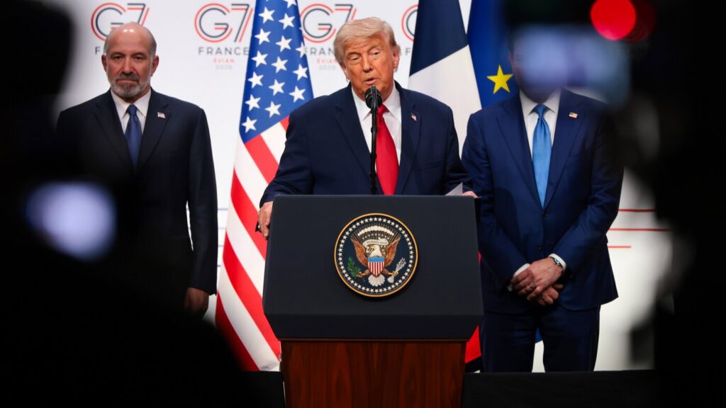 Trump administration releases preliminary agreement with Iran : NPR
